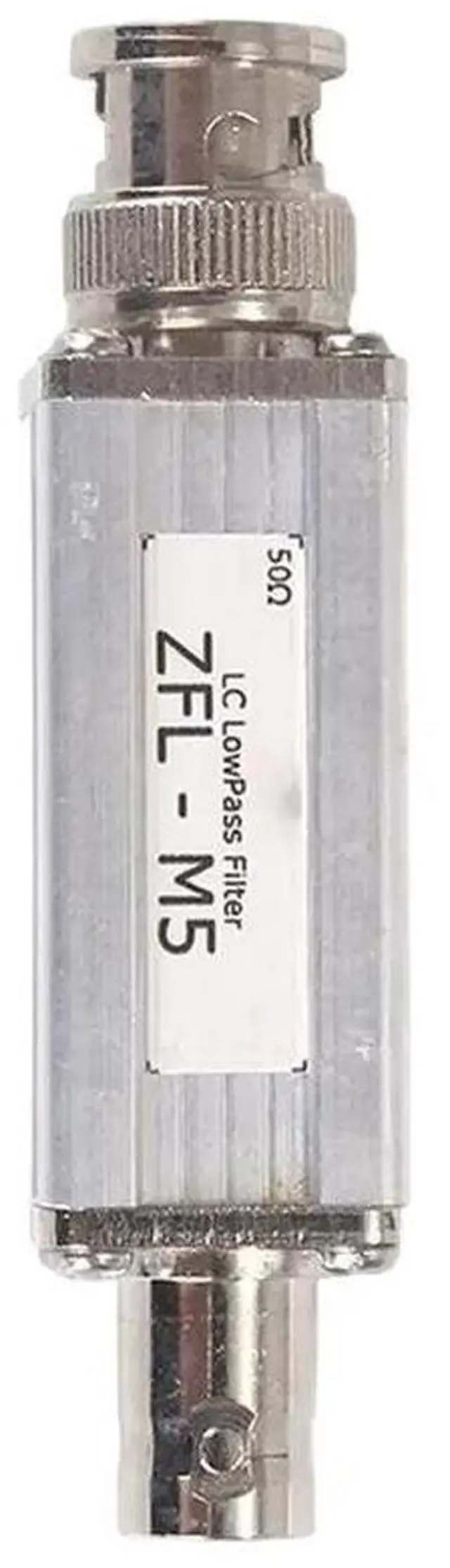 Alt view image 3 of 3 - ZFL-M5 500 Khz 50 Low-Pass Filter,BNC Interface, LC Lowpass Filter With High Rejection, LC Discrete-Component Design