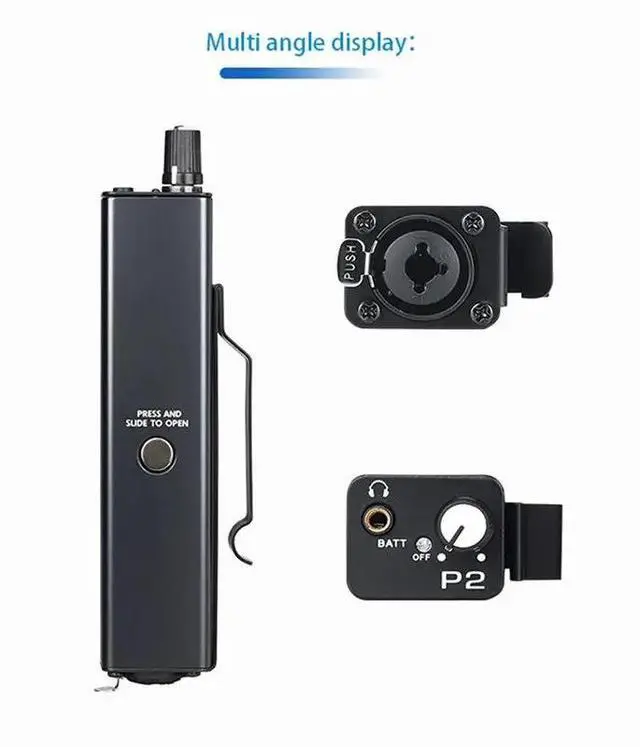 Alt view image 3 of 3 - 4X P2 Headphone Amp Road-Ready Stereo/Mono Instant Switch, Ultra-Low Noise Circuit For Drummers & Live Vocalists