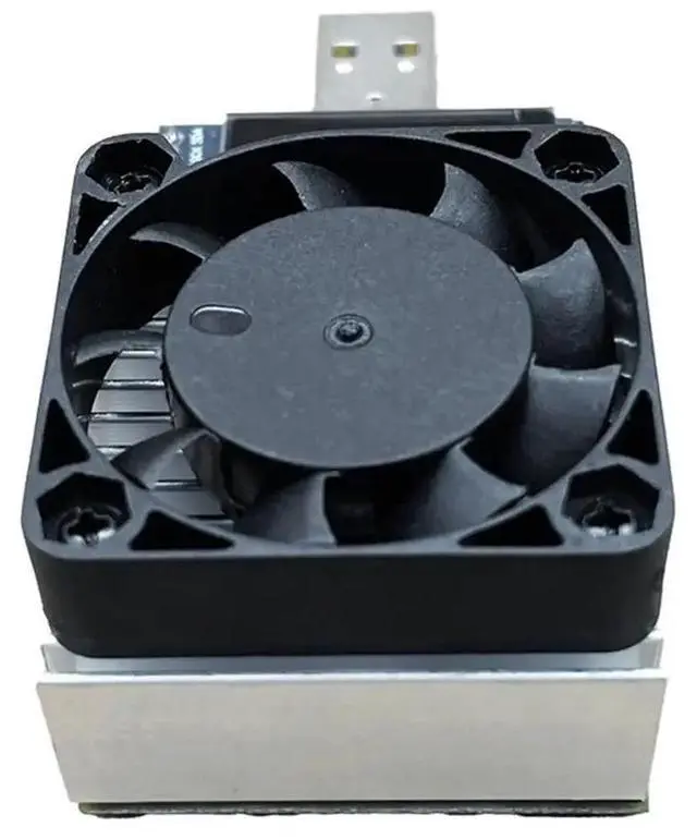 Main image of NexusNOS BTC SOLO Miner 100-200GH/S Hashrate 10W USB Miner with Display and Cooling Fan Plug Play for Home Miner