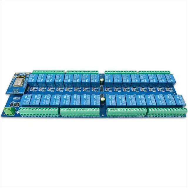Alt view image 3 of 3 - 32 Channel Relay Module Development Board DC Power Supply Bluetooth Relay Module ESP8266