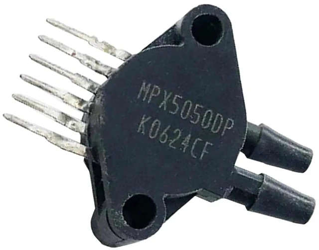 Alt view image 3 of 3 - MPX5050DP SIP-6 -Differential Pressure Sensor Transmitter with Temperature Compensation Chip