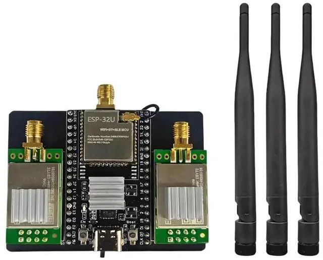 Alt view image 3 of 3 - DevKitC + NRF24L01 PA 2.4GHz Development Board Supports Bluetooth Scanning Communication for DIY Electron