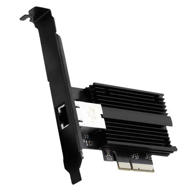Alt view image 2 of 3 - 10GBps AQC113 PCIE to RJ45 Network Card 1G/2.5G/5G/10Gbps RJ45 Interface Ethernet Wired LAN Adapter for Desktop Win10/11