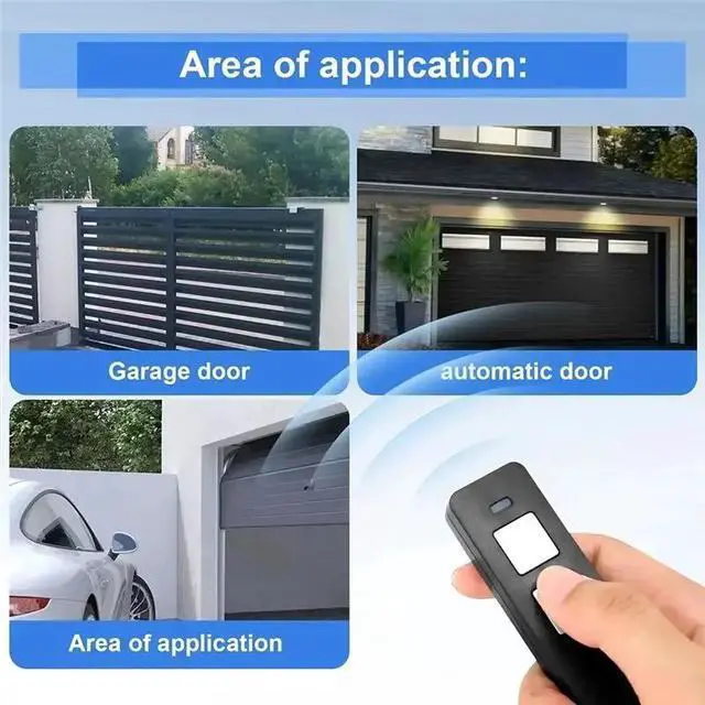Alt view image 2 of 3 - Garage Door Remote Control Garage Openers For SOMMER Pearl 4018V000 4/4015862001900/S10019-0001 Remote Control Hand Transmi