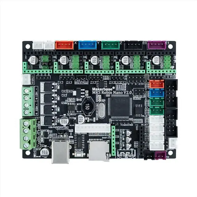 Alt view image 2 of 3 - Robin Nano V2.0 3D Printer Motherboard TS35 V2.0 Touch Screen Display Kit