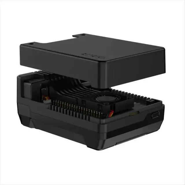 Alt view image 3 of 3 - For 5 NEO 5 M.2 NVME PCIE Case Built-in Radiator for 5