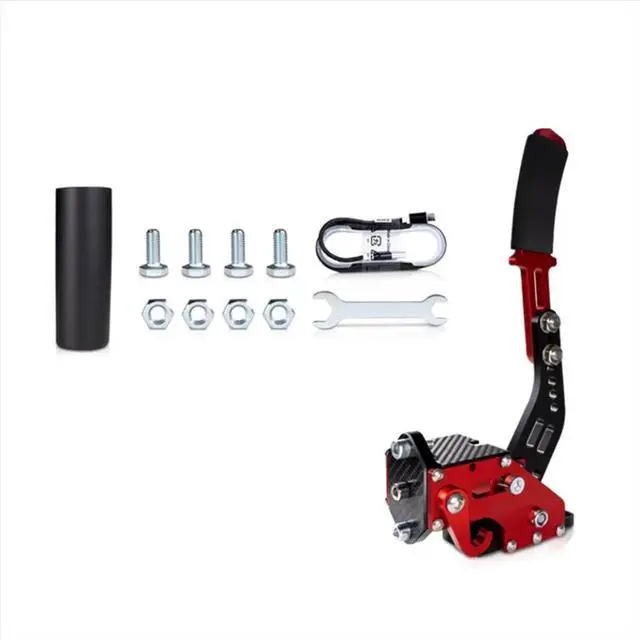 Main image of USB Handbrake for for G29/G27/G25 PC Hall Sensor USB SIM Racing for Racing Games T300 T500 HB1009 Red