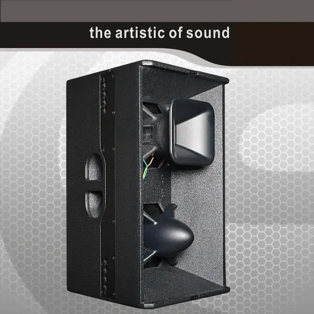 Alt view image 2 of 3 - T24 DJ Speaker Phase Bullet Mid-Low Throw Horn Loaded For 12 Inch Woofer Public Address Professional Audio Loudspeaker System