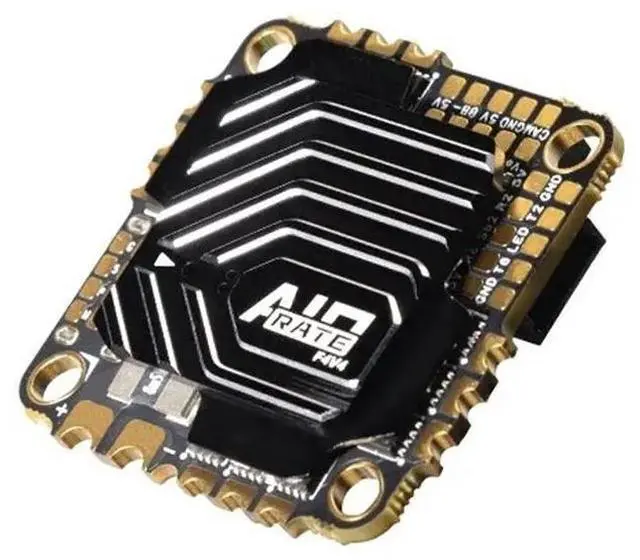 Main image of F4V4 40A 5In1 AIO Flight Controller 32-Bit ESC Gyroscope Barometer Bluetooth Config Configuration CNC Aluminum Heatsink OSD