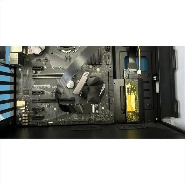 Alt view image 3 of 3 - F47SD M.2 NVMe to E1.S/E3.S SSD Extension Cable PCIE 5.0 X4 E1.S/E3.S (SFF-TA-1002) to NVMe SSD Card Extension Cable