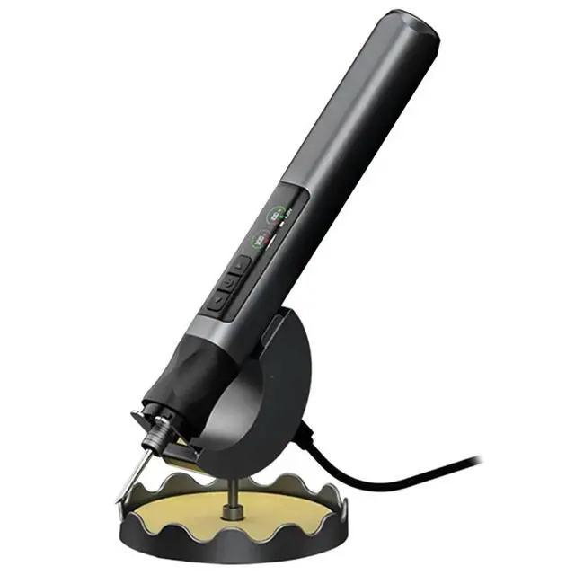 Alt view image 3 of 3 - 75W Soldering Iron Station Cordless 150-480C Smart Temp Control 2S Fast Heat for Phone PCB Repair