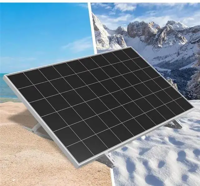 Alt view image 2 of 3 - Solar Panel Brackets 22 Inch Support Up To100w Watt Adjustable Forany Flat Roof RV Foldable