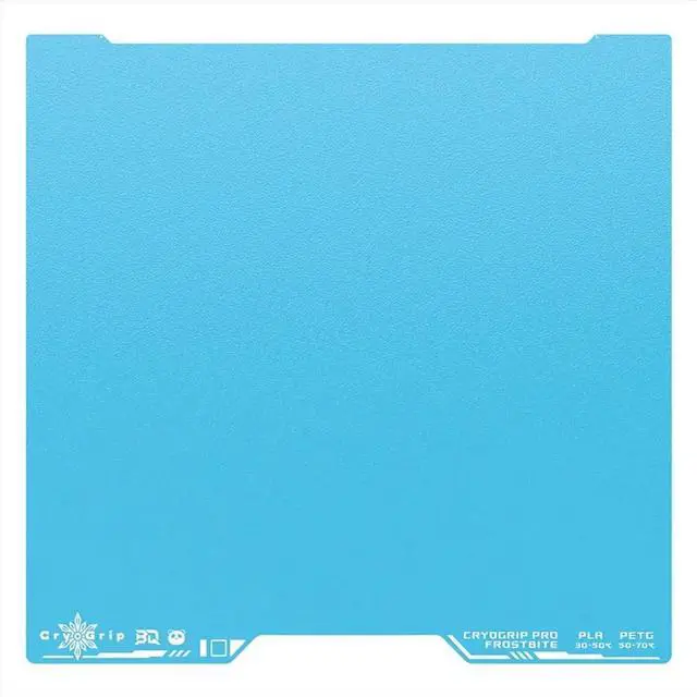 Alt view image 2 of 3 - Panda Build Plate CryoGrip Pro Frostbite Sheet Spring Steel 3D Printer Parts for H2D 3D Printer