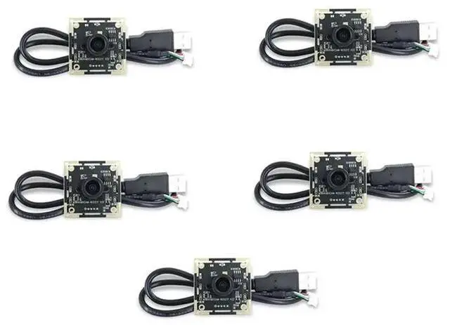 Main image of 5Pcs OV9732 1MP USB Camera Module 100° FOV, 1280X720, Manual Focus, Supports QR & Face Recognition For Multiple OS