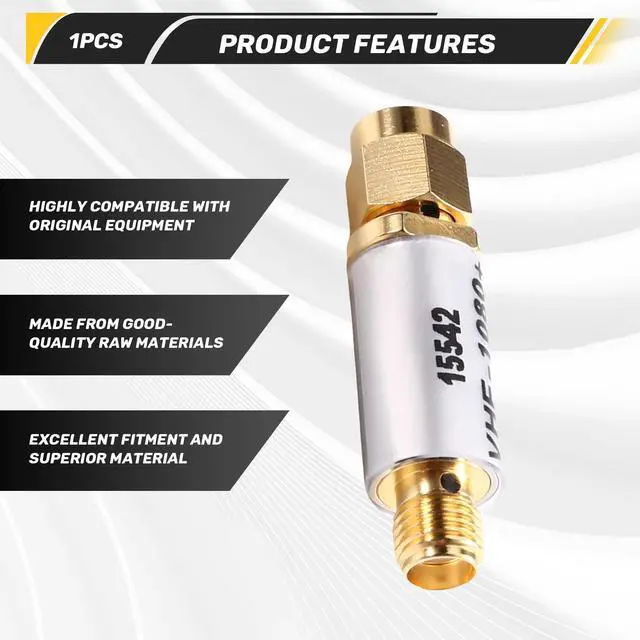 Alt view image 2 of 3 - VHF-1080+ 1150-5000Mhz For Mini Circuits High Pass Filter 1Pcs