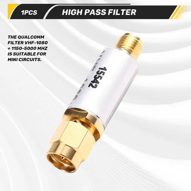 Alt view image 3 of 3 - VHF-1080+ 1150-5000Mhz For Mini Circuits High Pass Filter 1Pcs