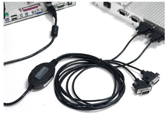 Main image of USB to 4-Port -232 Converter (for Chip) USB V2.0 to DB9 RS232 Serial Cable Adapter