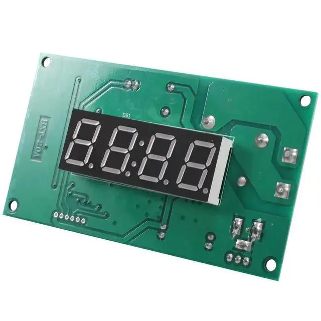 Alt view image 2 of 3 - 10X Four Digits Time Control Minute Timer Board Arcade Game Coin Acceptor Selector Pump Water Washing Machine