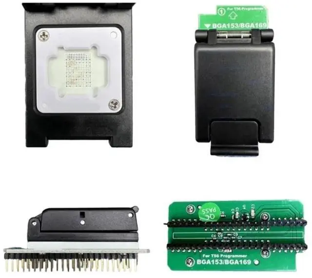 Main image of EMMC Chip Adapter for T76 Programmer BGA153/BGA169 High-Speed Read and Write Burning Seat Adapter