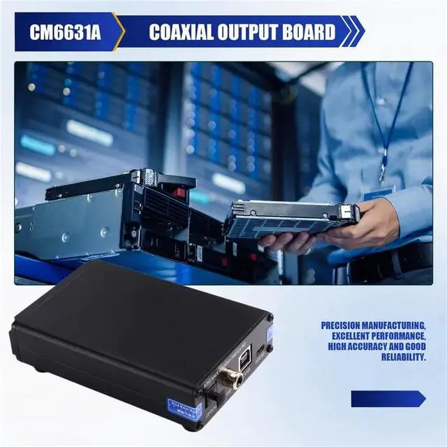 Alt view image 3 of 3 - CM6631A 87HC Digital USB To I2S/SPDIF Coaxial Output 32/24Bit 192K Audio Conversion Board