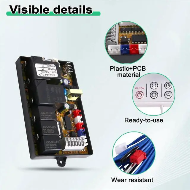 Alt view image 3 of 3 - Air Source Water Heater Control Board Household Universal Heat Pump Water Heater Motherboard Computer Board