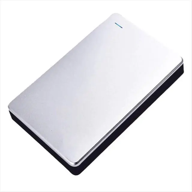 Alt view image 2 of 3 - External Mobile Hard Disk High USB 3.0 1TB Storage Hard Disk for Laptop Desktop PC Silver