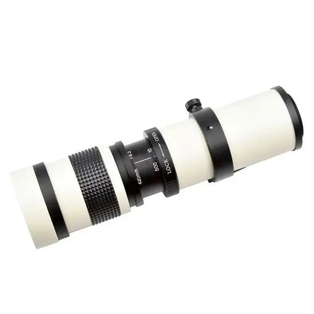 Alt view image 2 of 3 - 420-800mm Telephoto Zoom Lens Manual Zoom Lens SLR Camera Lens Suitable for Cameras