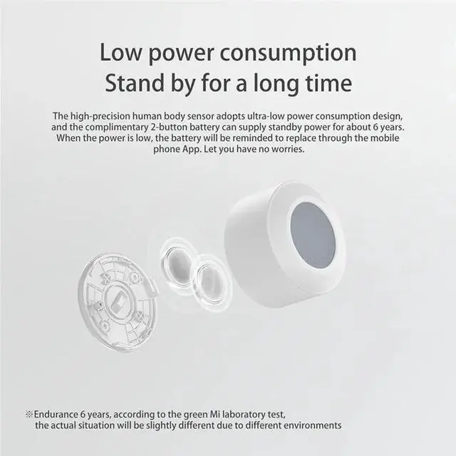 Alt view image 3 of 3 - Zigbee 3.0 High Precision Human Body Sensor Motion Detection IPX5 Waterproof Connectivity Movement