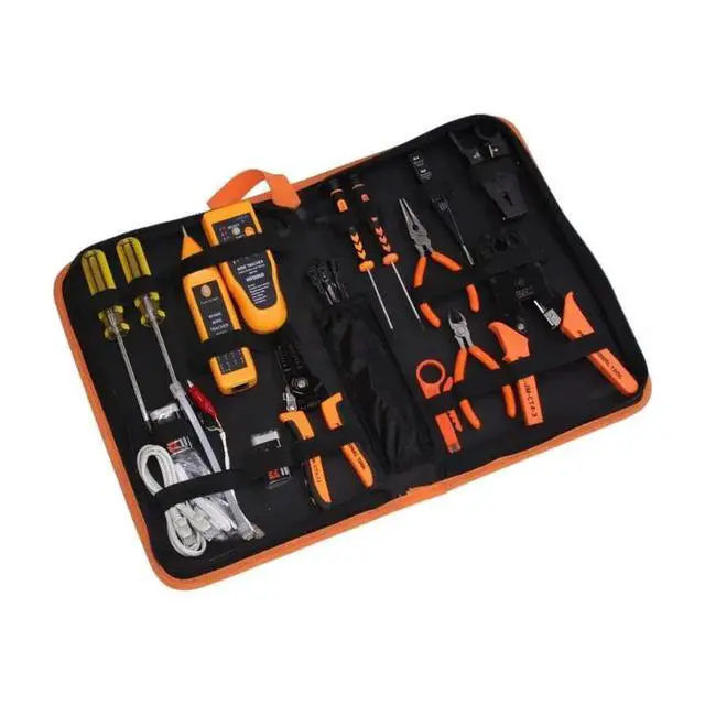 Alt view image 2 of 3 - JAKEMY Multi-Functional 18-In-1 Network Maintenance Tool Kit-PS-P18 Alloy Steel Telecom Repair Set