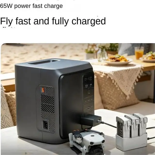 Alt view image 3 of 3 - Charging Hub for X1 3 Bidirectional Three Ways 65W Charger for X1 Drones Accessories