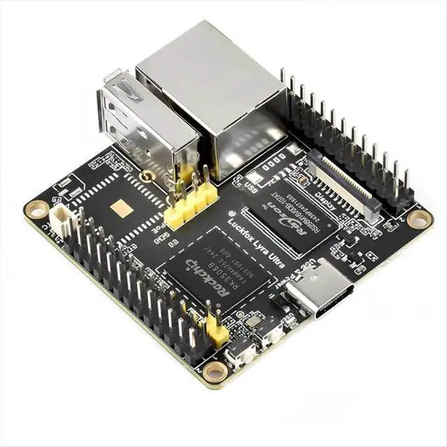 Alt view image 2 of 3 - Ultra RK3506B 8GB EMMC OnBoard, No 6, No PoE with Audio and Display Port High-Performance Computing Module