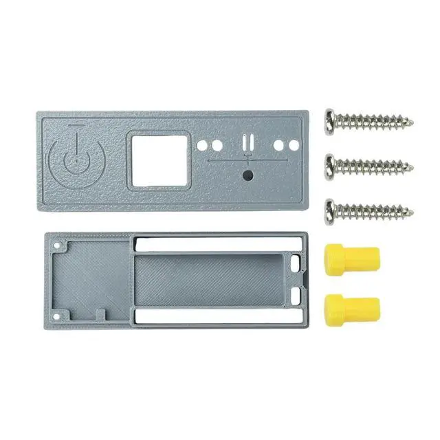 Alt view image 5 of 6 - Protective Grey Case Compatible With ESP32-S3 44Pin BT Development Board Enclosure Kit With Antenna Hole Type C Opening