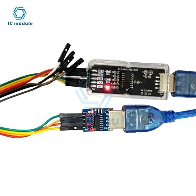 Alt view image 5 of 6 - CH9329 Module UART/TTL Serial Port to USB HID Full Keyboard Mouse Driver-Free Game Development Box