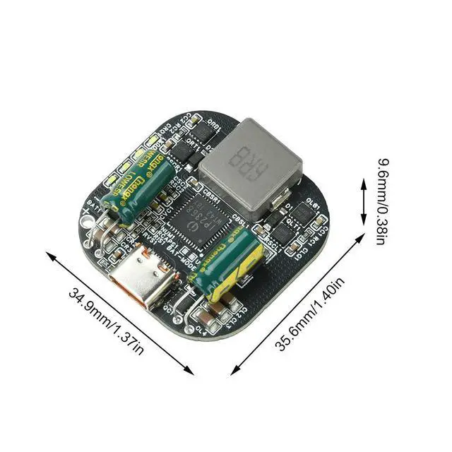 Alt view image 4 of 6 - PD100W IP2368 2-5S Bidirectional Charging / Discharging Module Buck Converter Electronic Kit