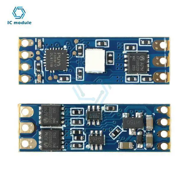 Alt view image 5 of 6 - 2S-3S DC 5V-16V 8A Mini RC Model Brushless ESC PWM Motor Driver ESC Board DL03 for 1104 1106 1306 Brushless Motors