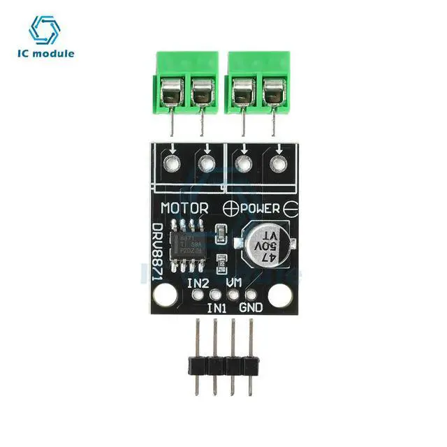 Alt view image 5 of 6 - DRV8871 H-bridge Brushed DC Motor Driver Module DC 6.5-45V 3.6A Brushed Motor Driver PWM Control Driver Module