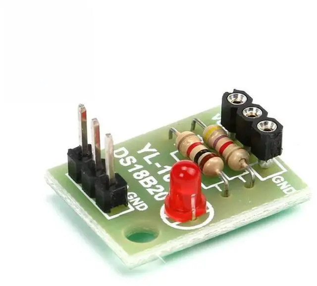 Main image of DS18B20 module (excluding DS18B20)