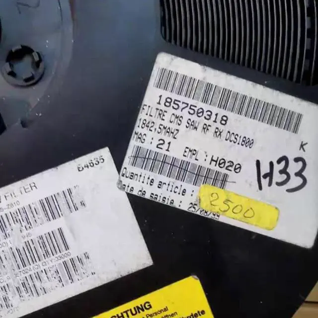 Alt view image 4 of 4 - B39182-B4635-Z610 B4635 SAW FILTER 1842.5MHZ 1842MHZ FILTRE CMS SAW RF RX DCS1800