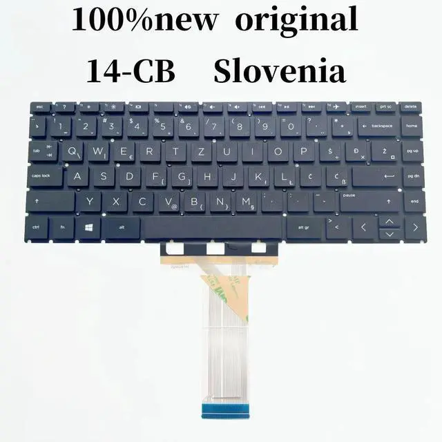 Main image of 100%SL SV Forstream 14-CB 14-CB011WM 14-CB012DX 14-CB012WM 14-CB164WM laptop keyboard No-backlight