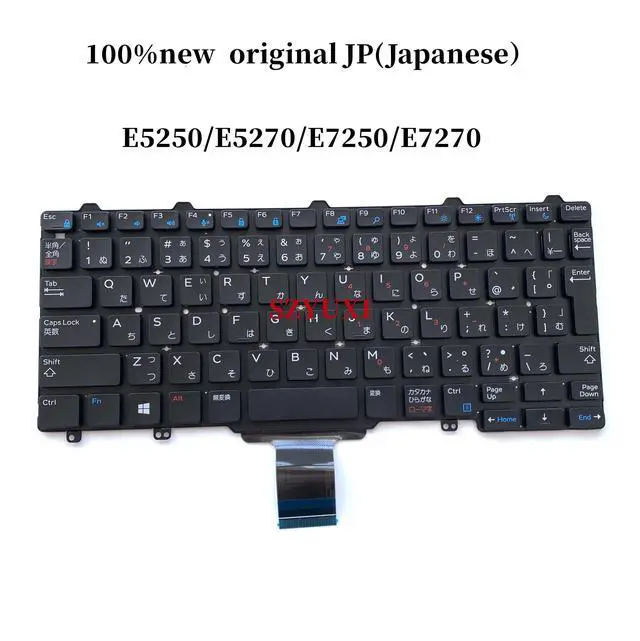 Main image of 100%Japanese For latitude E5250 E5270 E7250 E7270 laptop keyboard 04TD5H 4TD5H NSK-LMAUC