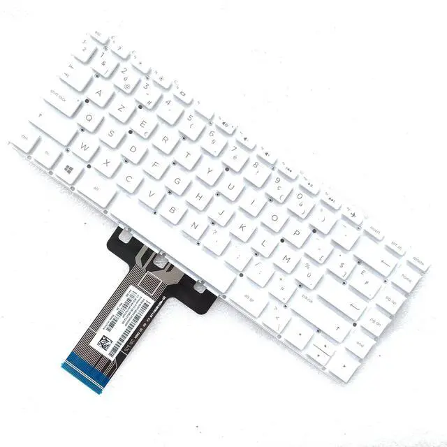 Main image of Belgian white ForPavilion X360 14-BA 14T-BA 14M-BA 14-BS 14-BW 14-BF 14G-BR 240 G6 245 G6 246 G6 laptop keyboard