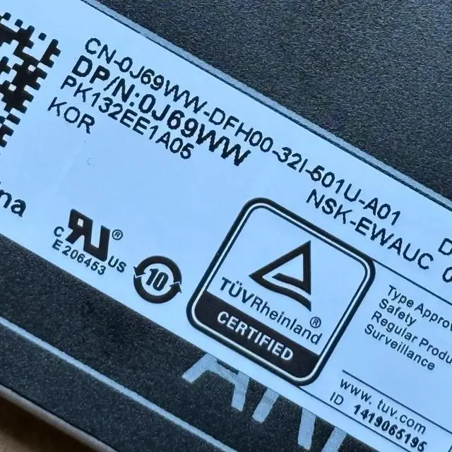 Alt view image 3 of 3 - 100%KOR Korean For Latitude 5400 5401 5410 5411 7400 laptop keyboard No-backlight J69WW 0J69WW
