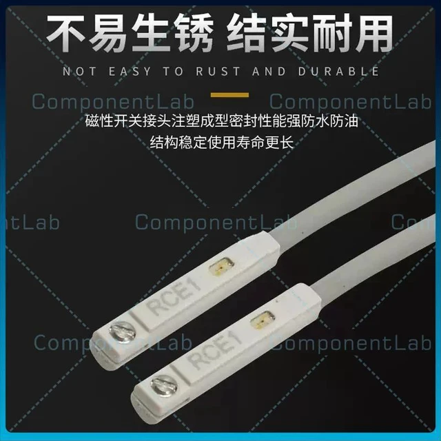 Alt view image 3 of 4 - for Mindman RCE1 Magnetic Switch 2M Cable Pneumatic Cylinder Induction Sensor