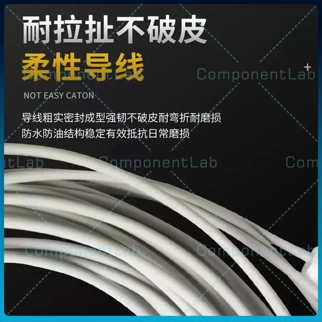 Alt view image 4 of 4 - for Mindman RCE1 Magnetic Switch 2M Cable Pneumatic Cylinder Induction Sensor