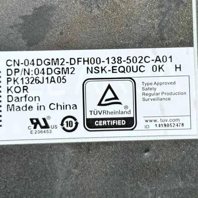 Alt view image 3 of 3 - 100%Korean For Precision 7530 7540 7730 7740 laptop keyboard no-backlight 4DGM2 04DGM2