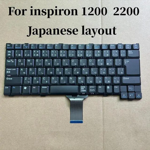 Main image of 100%Japanese JP For Inspiron 1200 2200 Laptop Keyboard D8912 0D8912