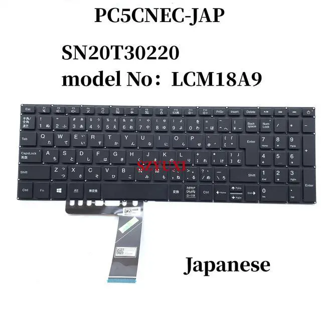 Main image of 100%Japanese PC5CNEC-JAP For 320-15IKB 15ABR 330 15IKBR keyboard SN20T330220 LCM18A9 PK131A71E00