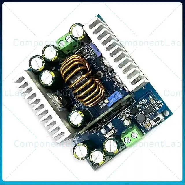 Alt view image 3 of 3 - 500W 18A Adjustable Step Down Power Module, DC 12-95V to 1.5-90V Constant Voltage Current Regulator