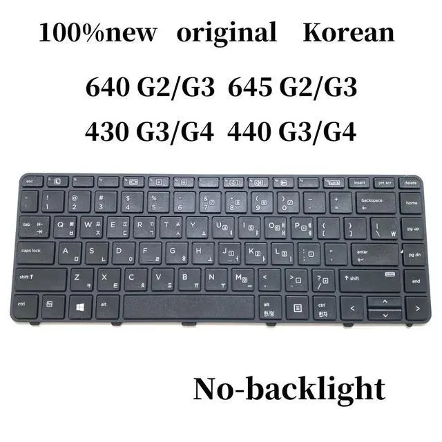 Main image of Korean For640 G2 G3 645 G2 G3 440 G3 G4 430 G3 G4 laptop keyboard No-backlight