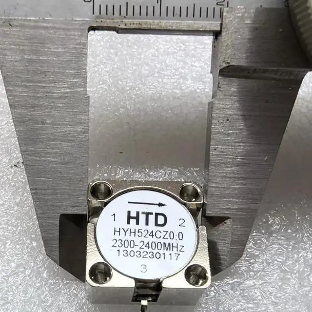 Alt view image 2 of 3 - TBH202M-2350A 2300-2400Mhz HYH524CZ0.0/2300-2400Mhz 2.3-2.4Ghz Microwave RF Circulator Isolator 19*19